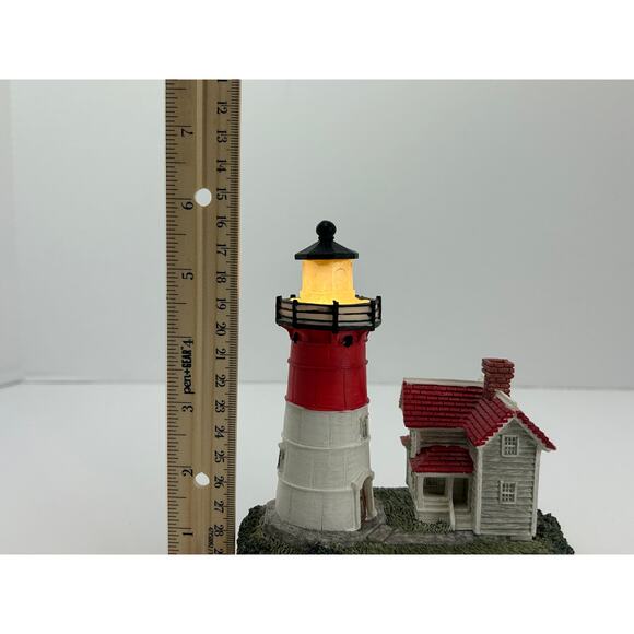 Impulse Giftware Nauset Beach MA 1877 Lighted Lighthouse Figurine 1994 #688/5000 - Picture 9 of 12